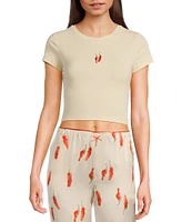 Bailey Rose Short Sleeve Red Chili Pepper Coordinating Baby T-Shirt