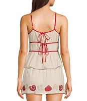 Bailey Rose Sleeveless Cinched Coordinating Top
