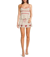 Bailey Rose Sleeveless Cinched Coordinating Top