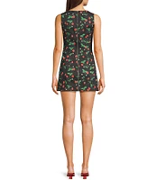 Bailey Rose Strawberry Printed Mini Dress