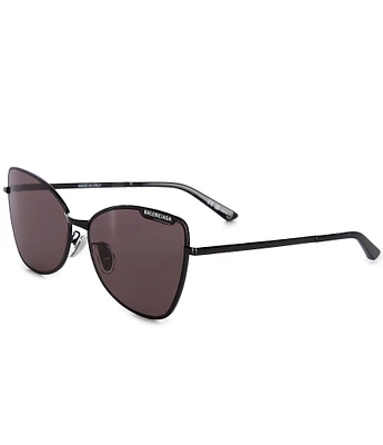 Balenciaga Women's BB0262SA 60mm Butterfly Sunglasses