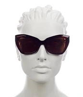 Balenciaga Women's BB0271S 56mm Butterfly Sunglasses