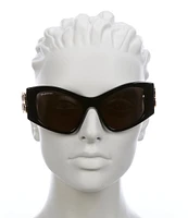 Balenciaga Women's BB0287S Dynasty 55mm Cat Eye Sunglasses