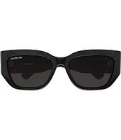 Balenciaga Women's Bossy 56mm Square Sunglasses