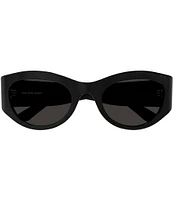 Balenciaga Women's Paper 54mm Oval Sunglasses