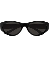 Balenciaga Women's Tuesday 60mm Oval Sunglasses