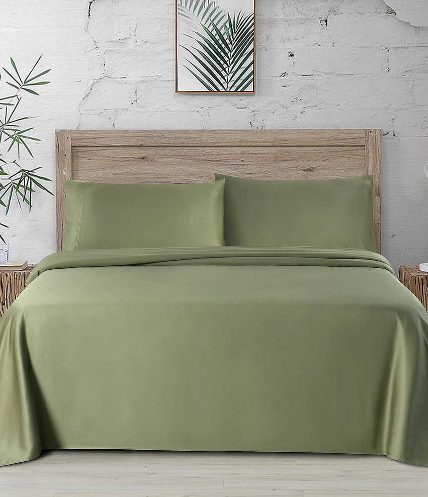 Bamboo Bliss Resort Bamboo Collection by RHH 400 Thread-Count Bamboo Sateen Sheet Set