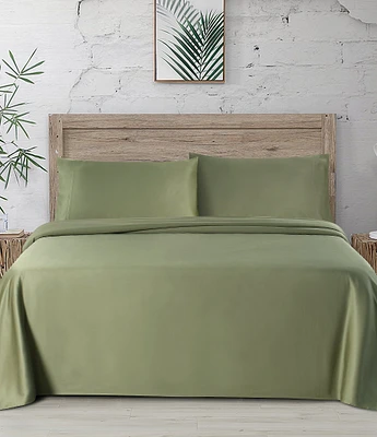 Bamboo Bliss Resort Bamboo Collection by RHH 400 Thread-Count Bamboo Sateen Sheet Set