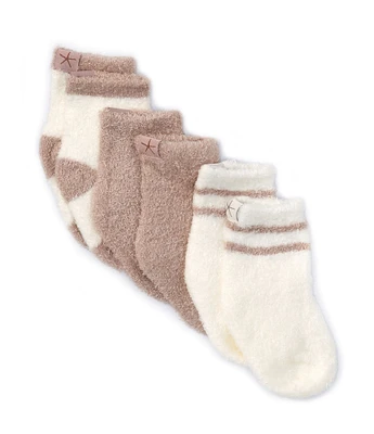 Barefoot Dreams Baby 3-Pack Socks