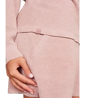 Barefoot Dreams Cozy Chic Ultra Lite Ribbed Dolman Pullover Sleep Top
