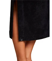 Barefoot Dreams Cozy Terry Double V-Neck Caftan