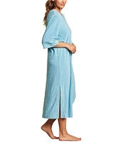 Barefoot Dreams Cozy Terry Double V-Neck Caftan