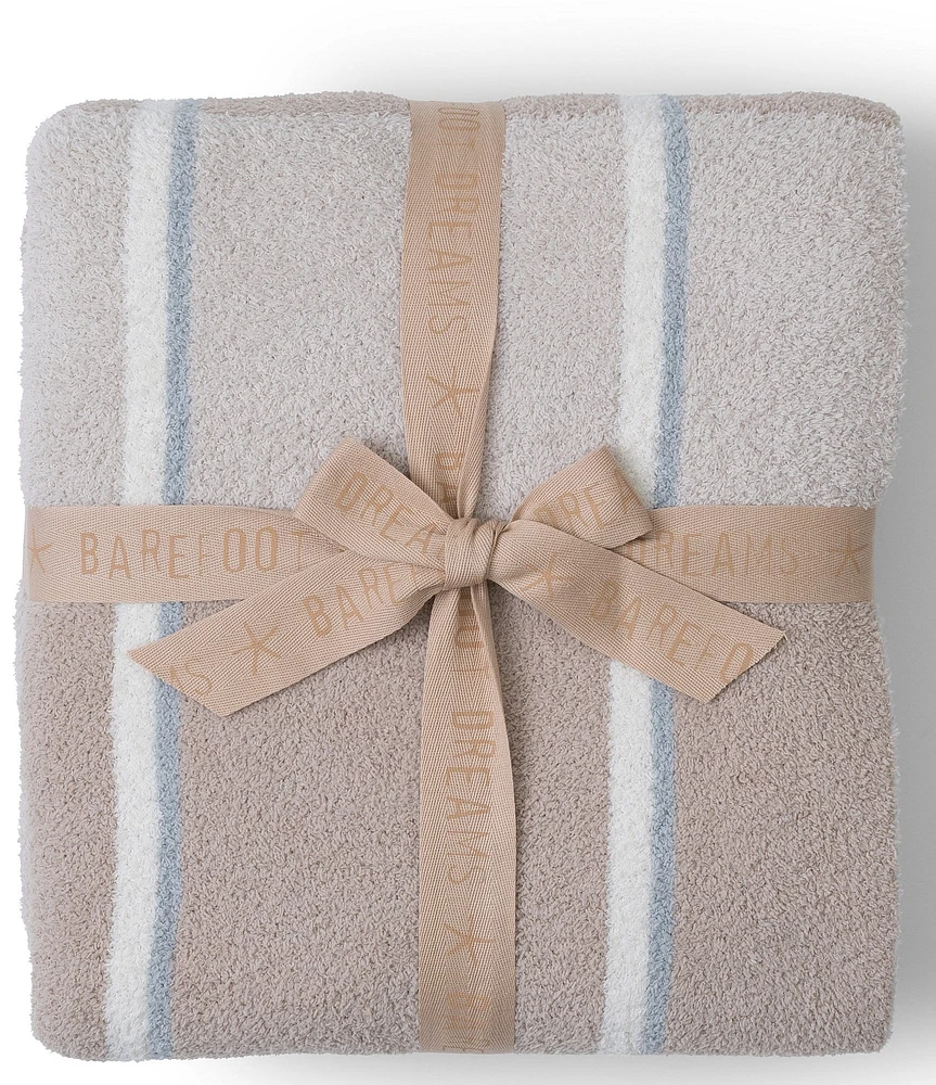 Barefoot Dreams CozyChic® Accent Stripe Throw Blanket