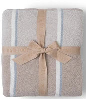 Barefoot Dreams CozyChic® Accent Stripe Throw Blanket