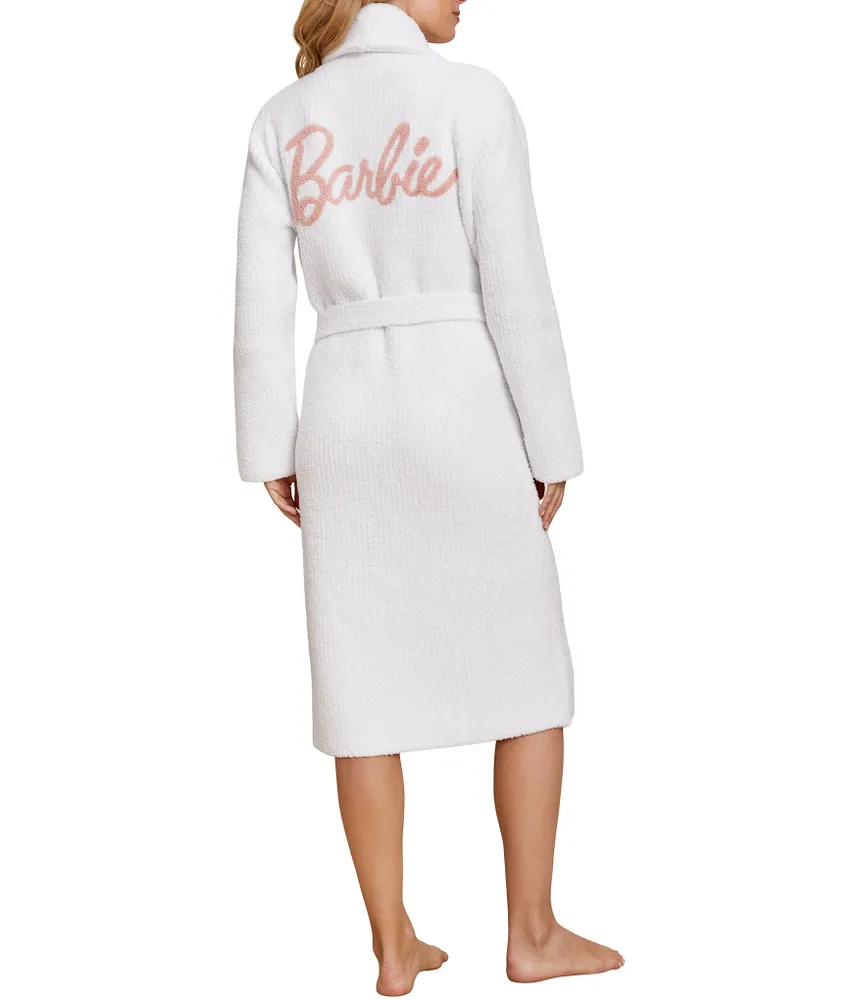 Barefoot Dreams CozyChic® Barbie™ Plush Ribbed Knit Adult Robe