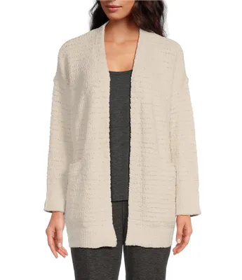 Barefoot Dreams CozyChic® Boucle Welt Pocket Cardigan