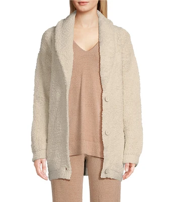 Barefoot Dreams CozyChic® Shearling Buttoned Jacket