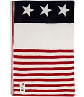 Barefoot Dreams CozyChic® Stars & Stripes Olympic Throw Blanket