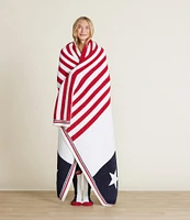 Barefoot Dreams CozyChic® Stars & Stripes Olympic Throw Blanket