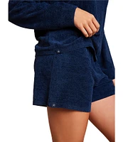 Barefoot Dreams CozyChic Ultra Lite® Boatneck Pullover and Short Lounge Set