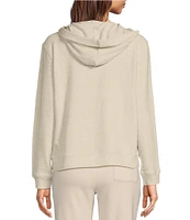 Barefoot Dreams Malibu Collection® Brushed Fleece Henley Hoodie