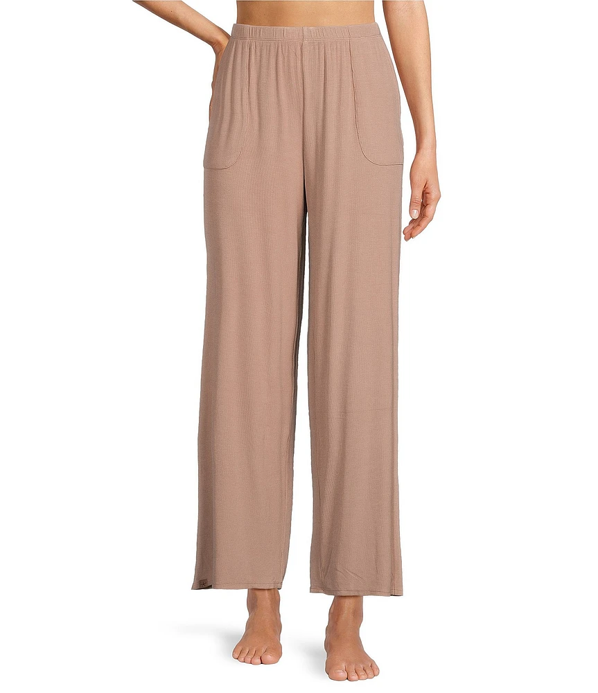 Barefoot Dreams Malibu Collection® Ultra Soft Rib Patch Pocket Coordinating Lounge Pant