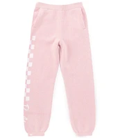 Barefoot Dreams x Barbie™ Little/Big Girls 6-16 CozyChic® Checkered Jogger Pants