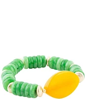 Barse Genuine Stone Stretch Bracelet