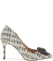 BCBGeneration Bissha Boucle Rhinestone Bow Pumps