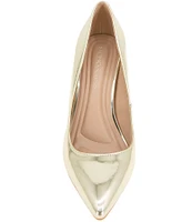 BCBGeneration Bissha Metallic Patent Dress Pumps