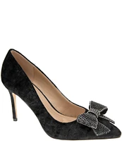 BCBGeneration Bissha Rhinestone Bow Pumps