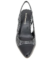 BCBGeneration Darrin Boucle Slingback Pumps