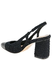 BCBGeneration Darrin Boucle Slingback Pumps