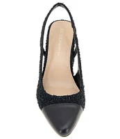 BCBGeneration Darrin Boucle Slingback Pumps