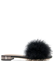 BCBGeneration Dartlee Faux Fur Slides