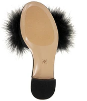 BCBGeneration Dartlee Faux Fur Slides