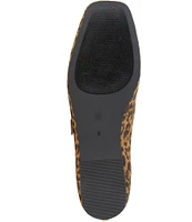 BCBGeneration Harpin Leopard Print Mary Jane Flats