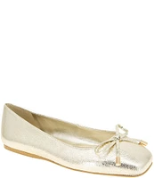 BCBGeneration Hartly-2 Metallic Ballet Bow Flats