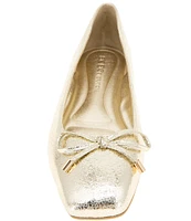 BCBGeneration Hartly-2 Metallic Ballet Bow Flats