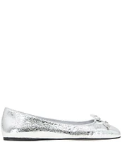 BCBGeneration Hartly-2 Metallic Ballet Bow Flats