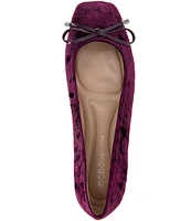 BCBGeneration Hartly-2 Velvet Ballet Bow Flats