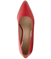 BCBGeneration Holli Leather Ball Chain Welt Pumps