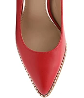 BCBGeneration Holli Leather Ball Chain Welt Pumps