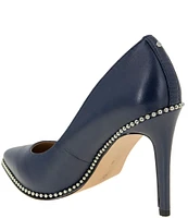 BCBGeneration Holli Leather Ball Chain Welt Pumps