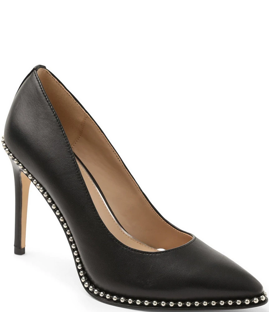 BCBGeneration Holli Leather Ball Chain Welt Pumps