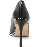 BCBGeneration Holli Leather Ball Chain Welt Pumps