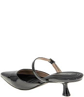 BCBGeneration Katalina Patent Embellished Buckle Mules