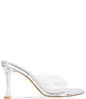 BCBGeneration Martina Clear Vinyl Dress Slides