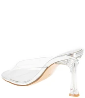 BCBGeneration Martina Clear Vinyl Dress Slides