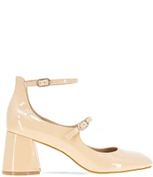 BCBGeneration Maxanna Patent Mary Jane Ankle Strap Pumps